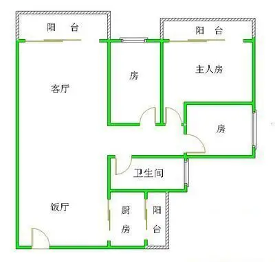 混搭风金逸雅居三居室108方