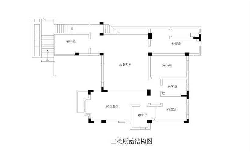 君山高尔夫别墅280平欧式风格效果图设计