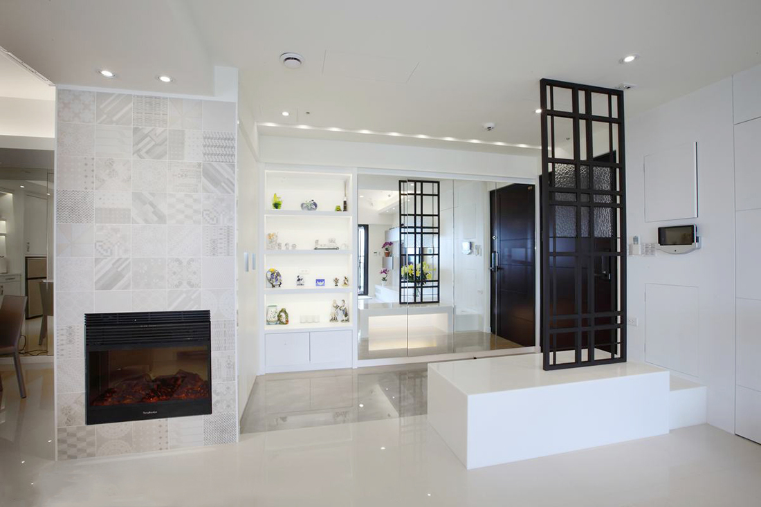 杭州天阳尚城国际127平三居室现代风格装修案