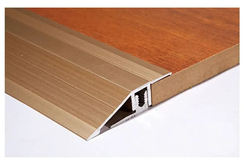 圣象金属扣条铝合金高低扣平口压线条门口收边条 整根发货每根0.