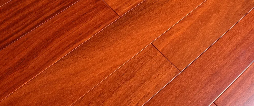 金福昌王 地板 南非进口原木龙凤檀a级纯实木地板 eo级二翅豆木地板(1