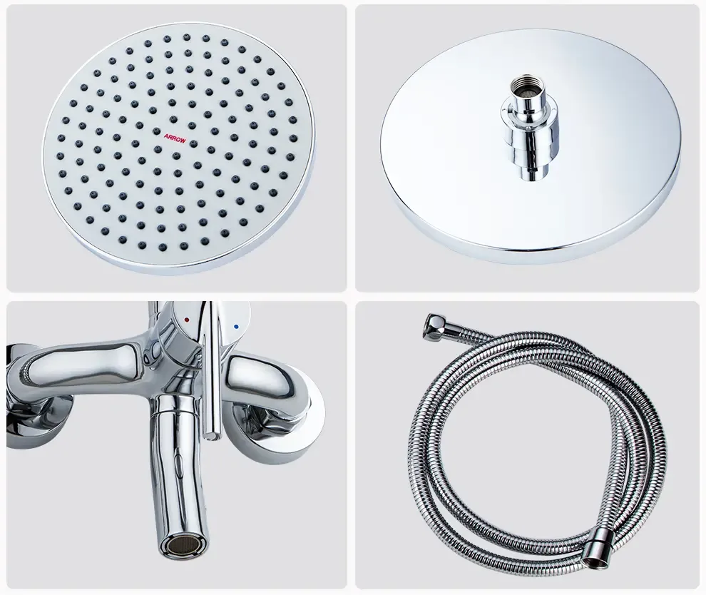 箭牌(arrow) 箭牌卫浴arrow全铜龙头淋浴花洒套装淋浴喷头淋浴器ae
