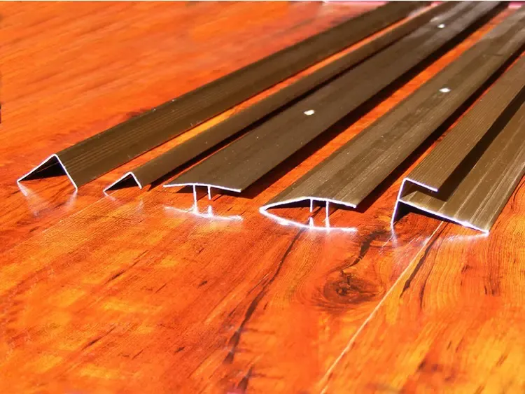 浩邦地板配件铝合金直角收边条万能扣|t字扣|7字扣|实木扣 铝合金门