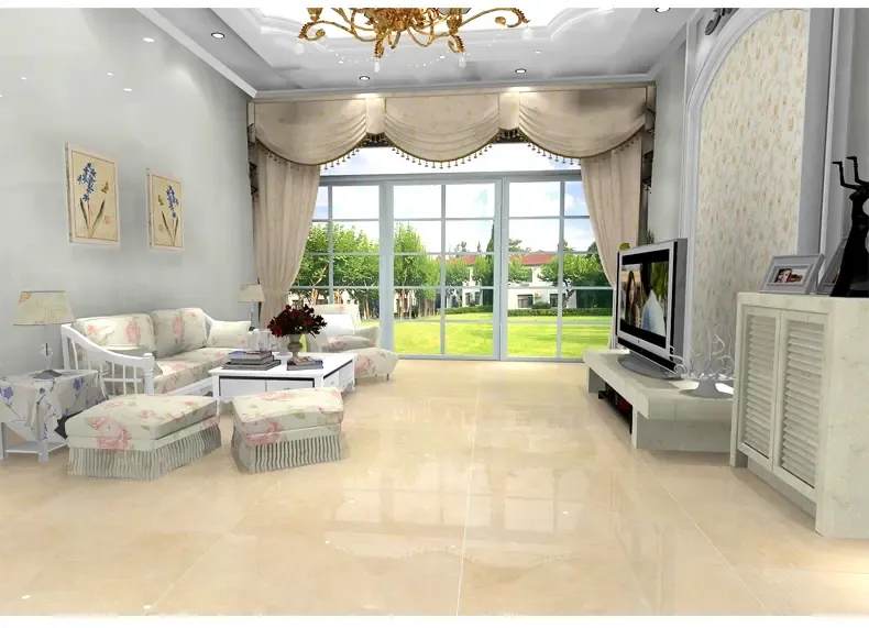 冠军磁砖 全抛釉 晶灿石 瓷砖 客厅地板砖 地砖 800*800 a80633 a80