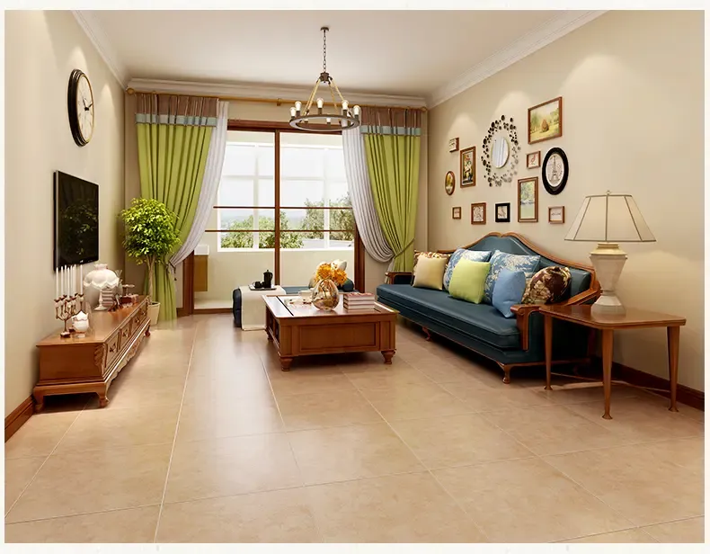 楼兰瓷砖 仿古砖客厅餐厅地砖 防滑复古地板砖 楼兰古韵 538*538 c534