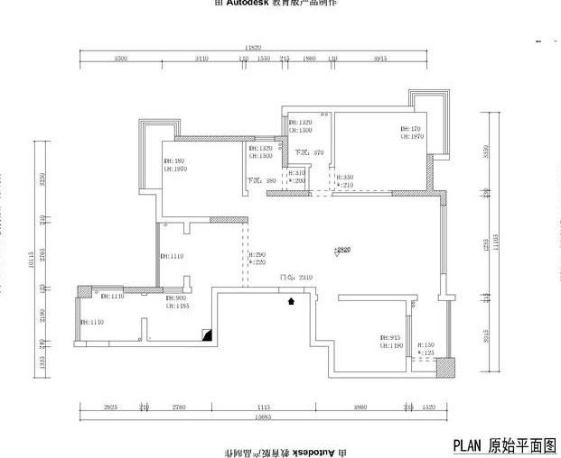 大四房简欧全包虽然花了15万，但花得值