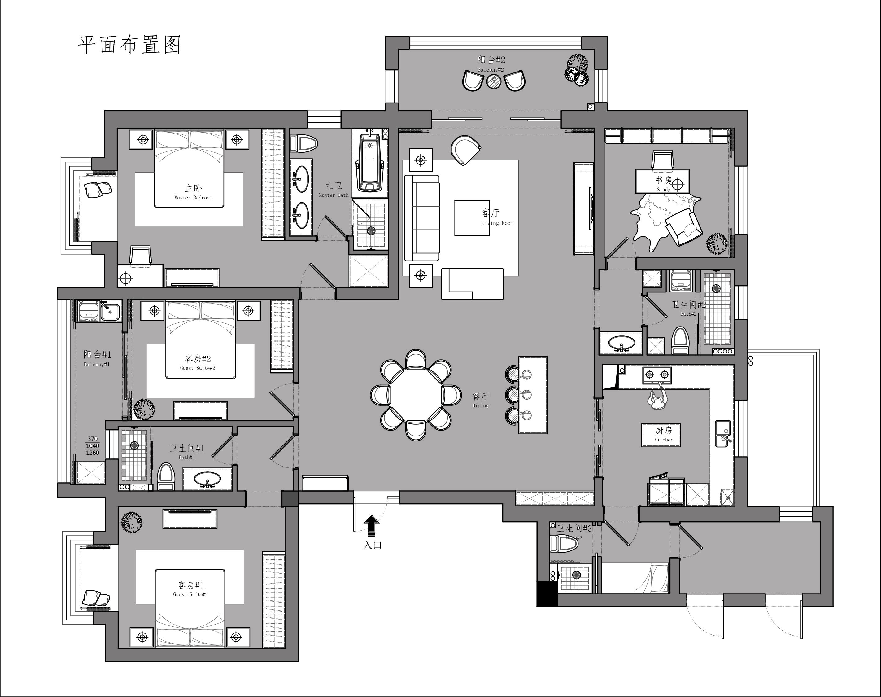 南京恒盛金陵湾户型图图片