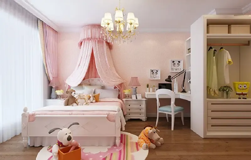 清新典雅欧式三居室