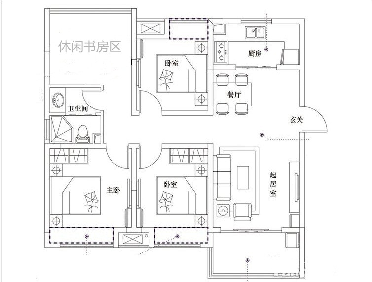 【实创】绿地香树花城北欧风格案例