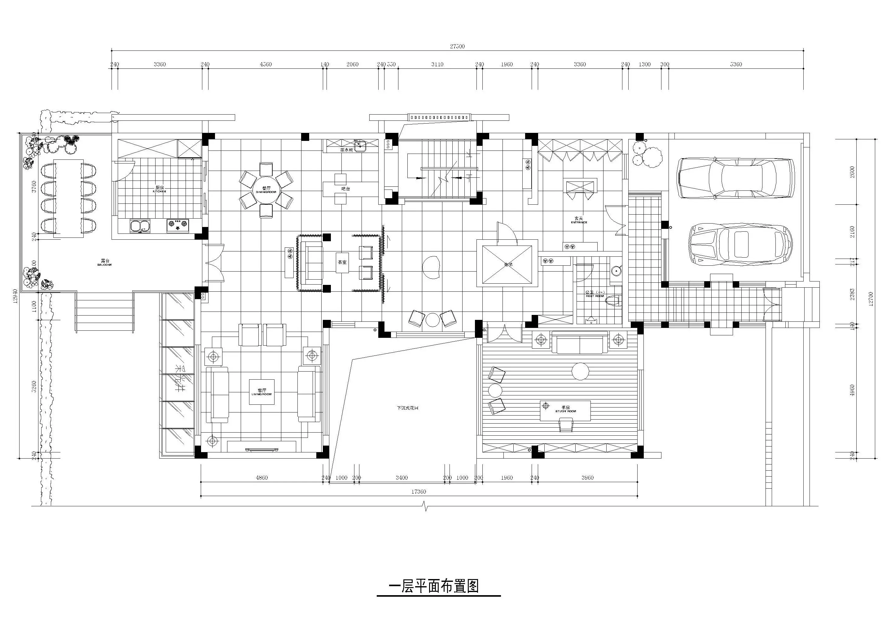 建築風格為帶有江南中式韻味的現代造型獨棟別墅