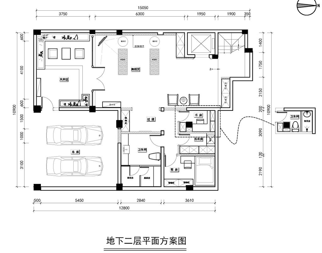 九龙仓兰宫·450平米·美式