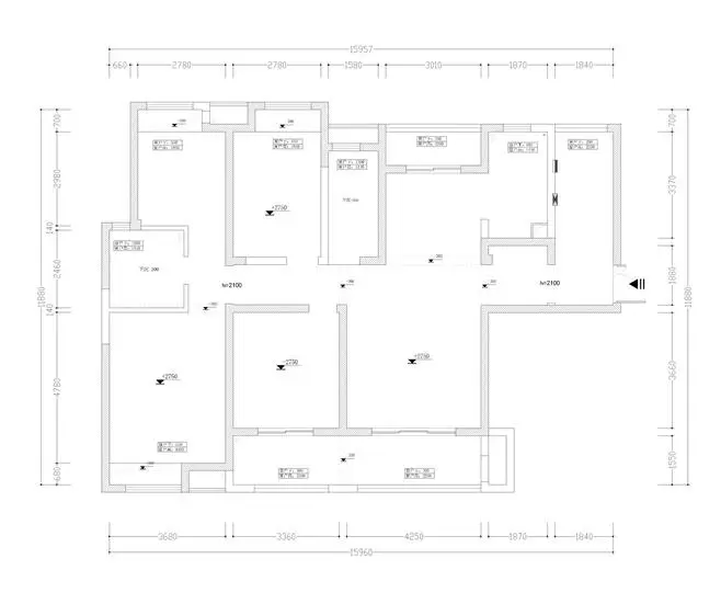 金科世界城180平新中式风格实景图