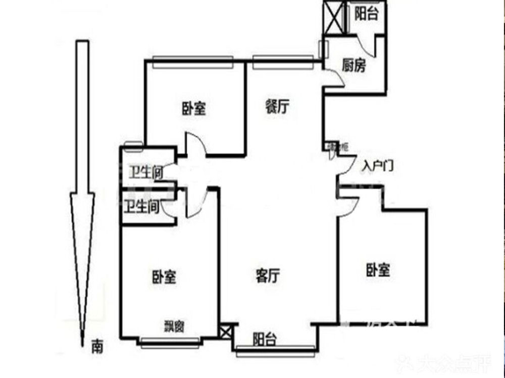 钻石山180平方案设计