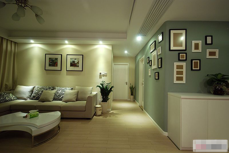 千禧城137平三居室现代简约中式风格