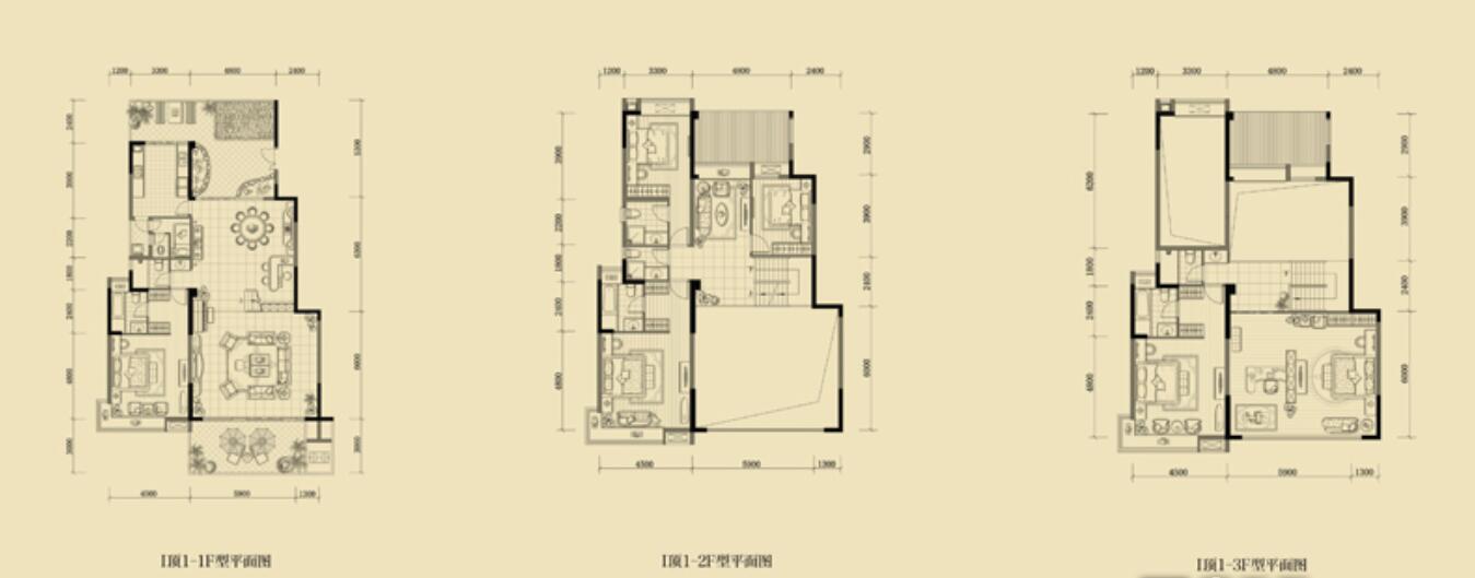 中海金沙府-四居室175平米-后现代风格