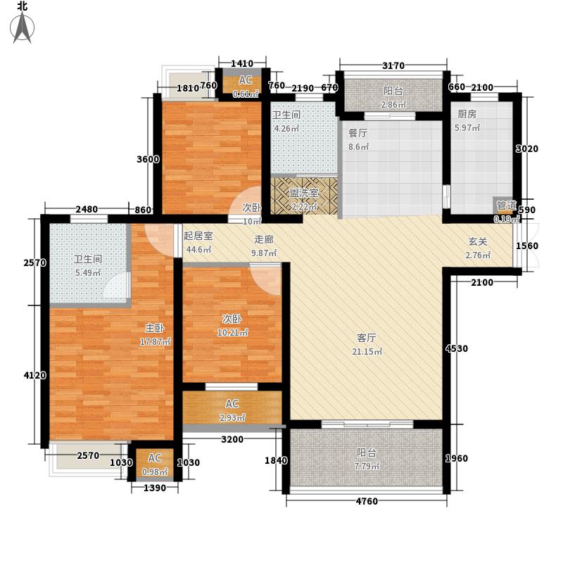 CBD楚世家简美风格四居室147平