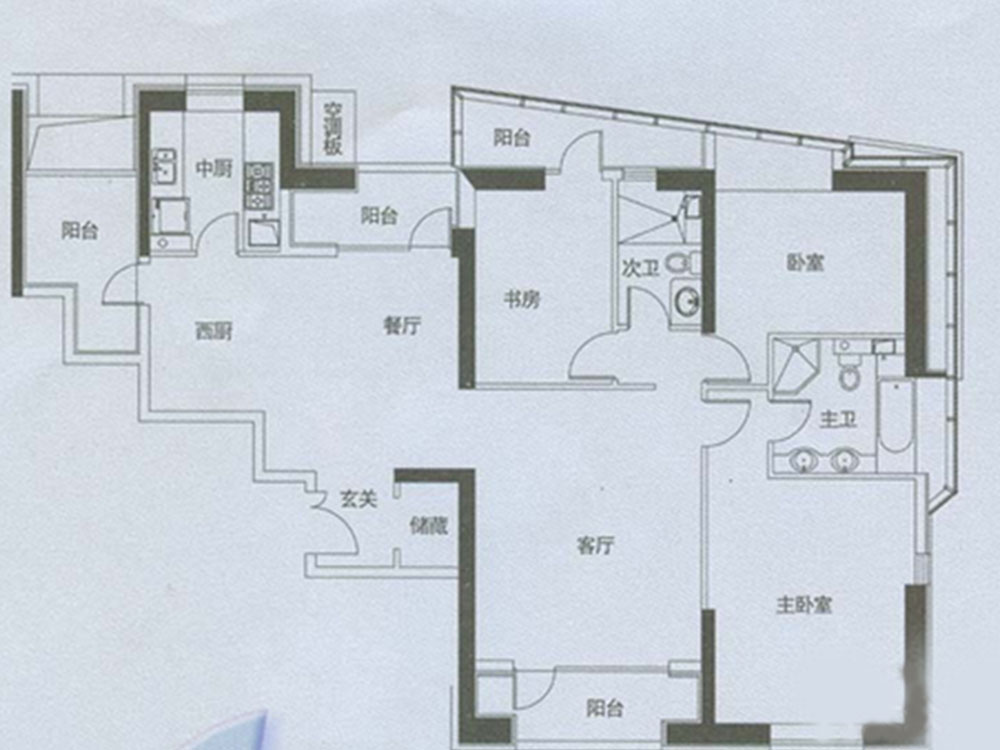 招商钻石山别墅321平方案设计