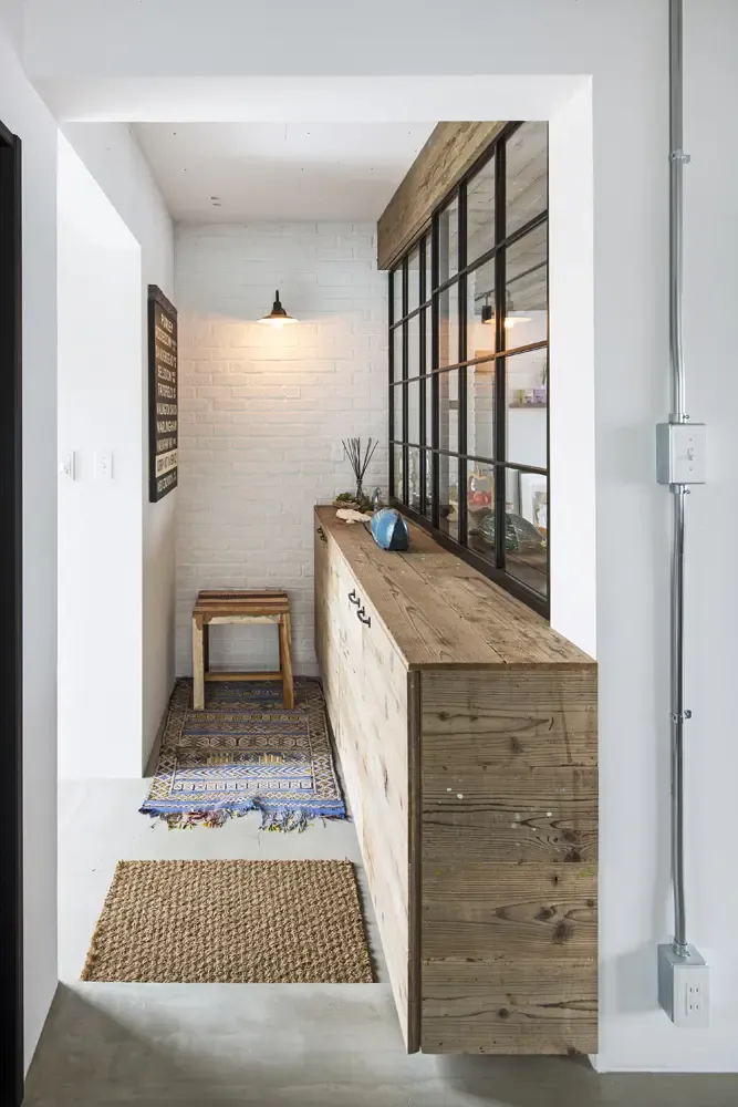 旧木和黑铁打造工业怀旧家