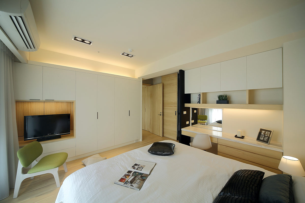 中海翠屏湾-两室两厅65平米-台式风格