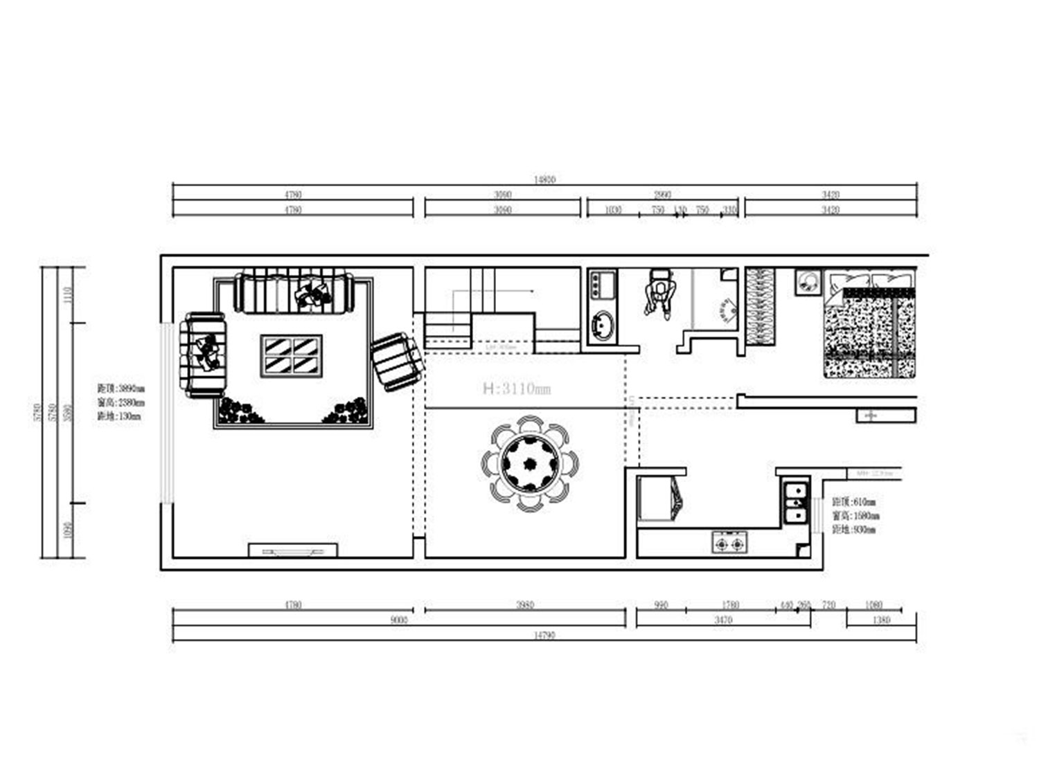 海教区-中央学府300平方案设计