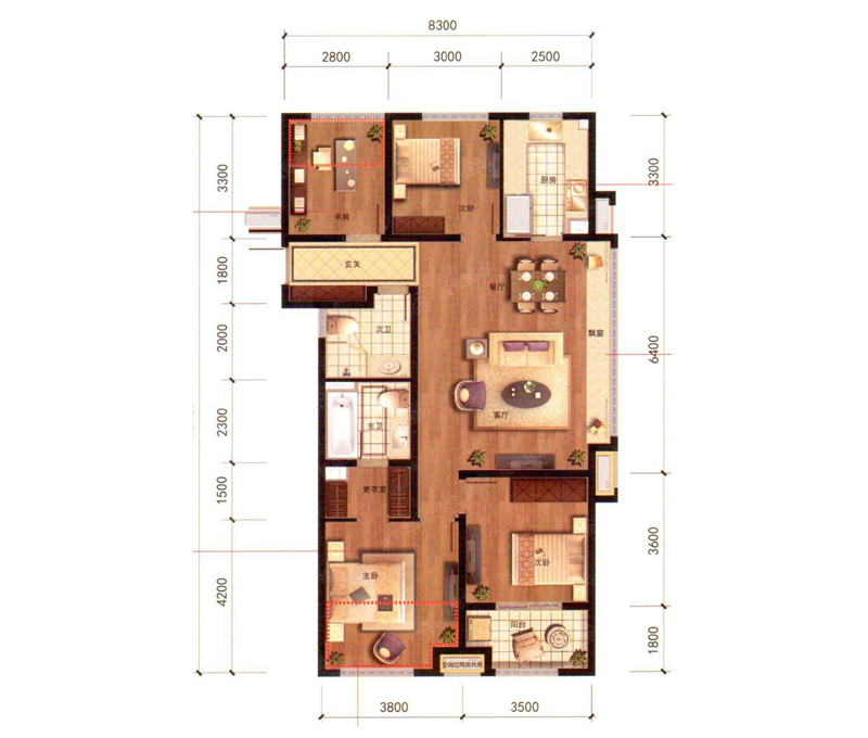 依百纳全屋定制家具金辰之光128B室内家具