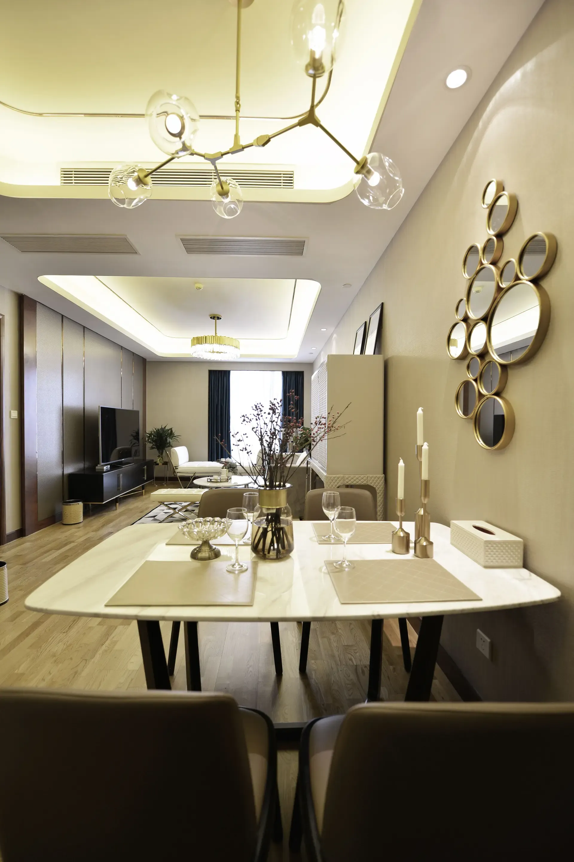 3万-万科城润园装修案例-西安房天下家居装修网