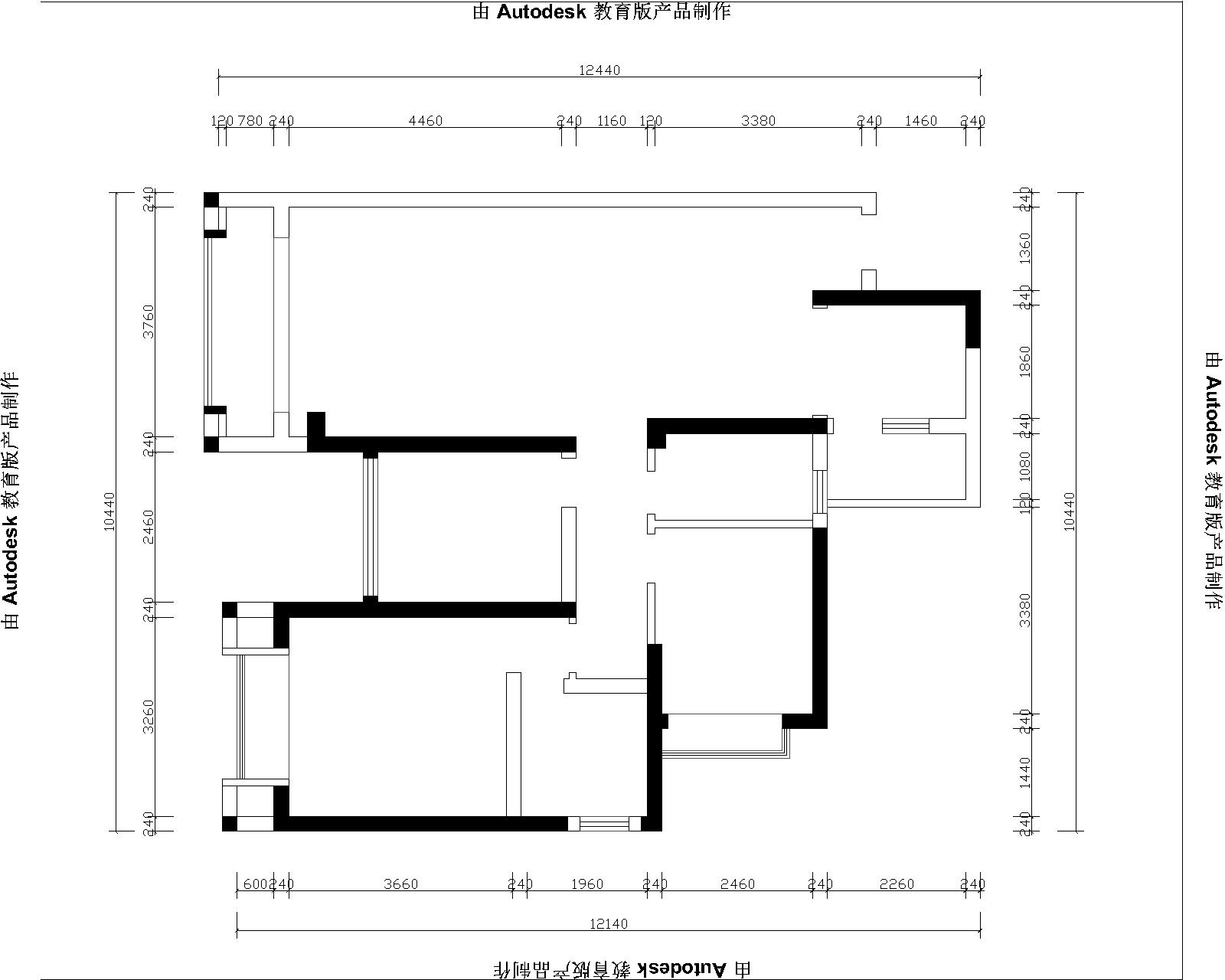 御江1号106平方装修