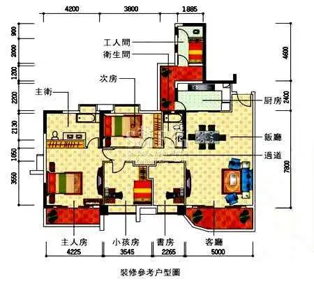 金地悦峰108平米