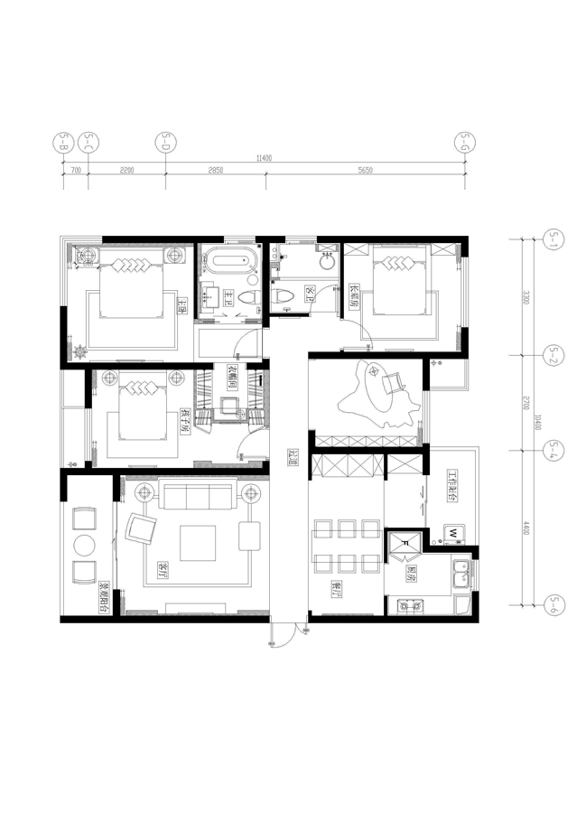 弘建一品新古典风格--米邦装饰