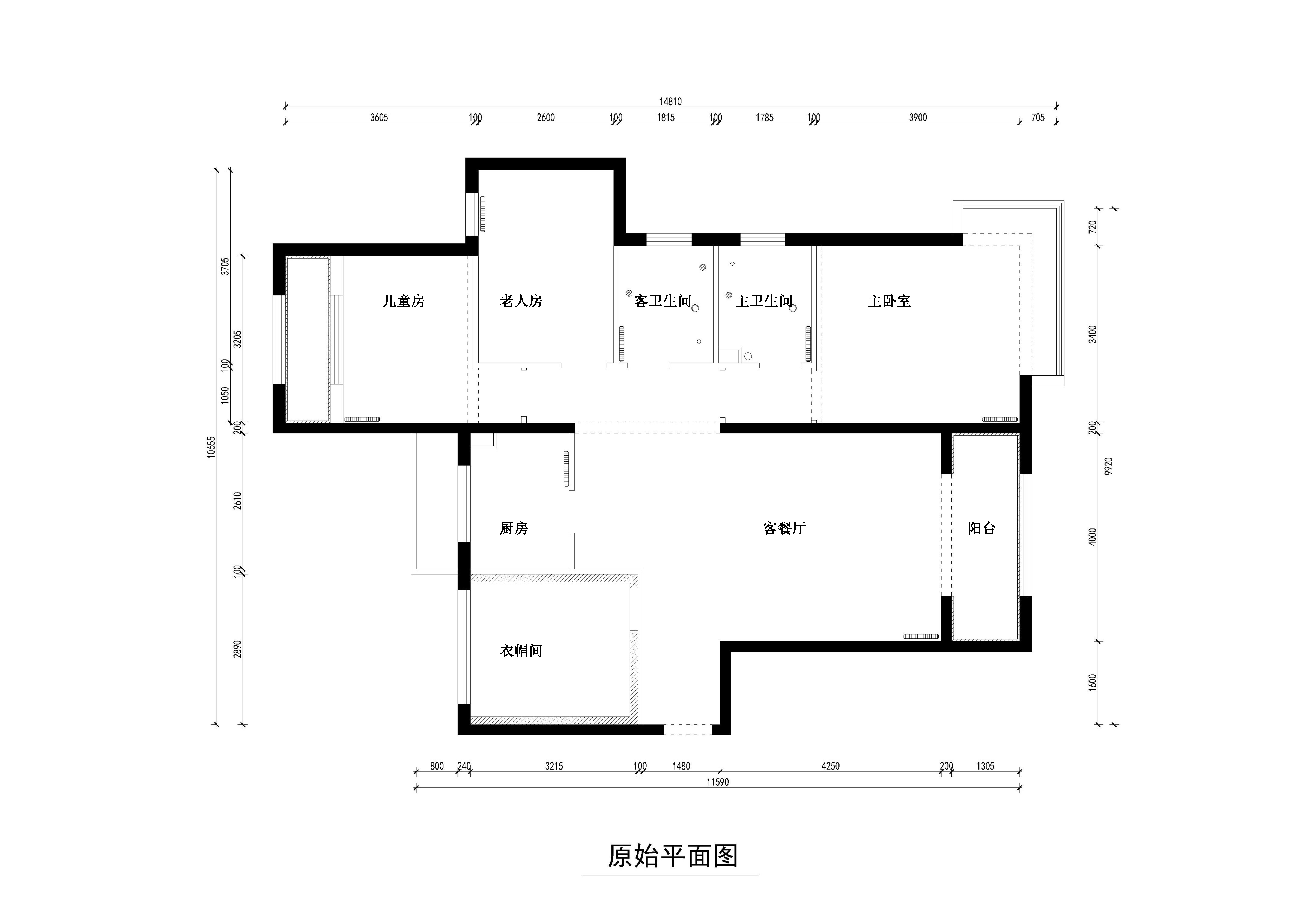 新华联慧谷 140平米三居室现代风格案例展示