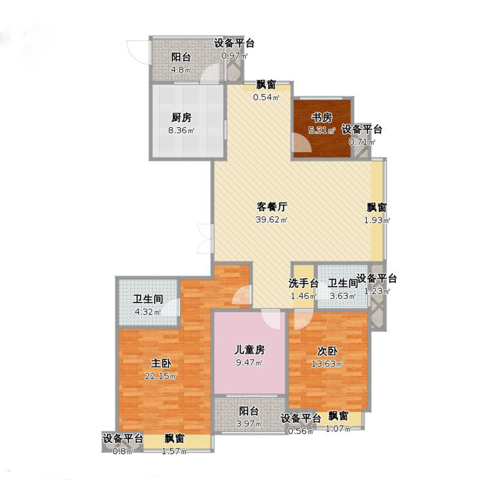 186平米简欧风格设计装饰实景案例