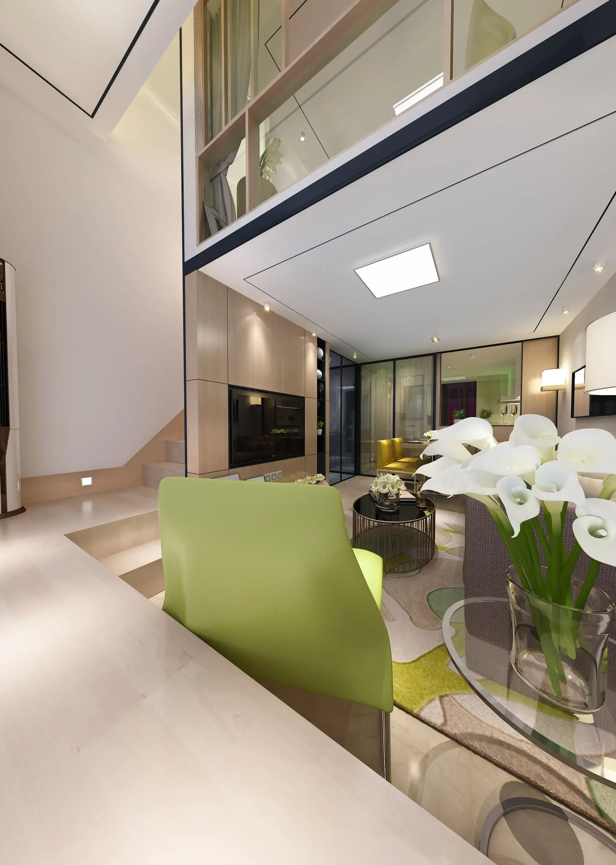 现代简约二居室83平米12万-万科信成道装修案例-无锡房天下家居装修网