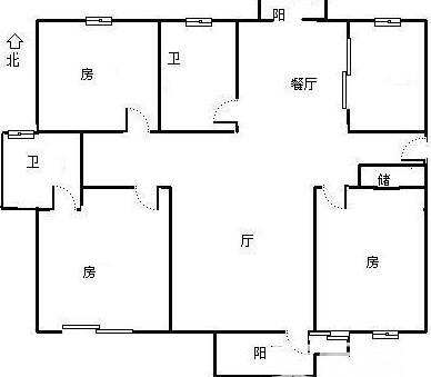 江滨花园147平现代风