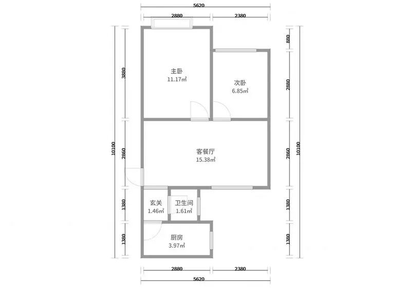 新里派克公馆-温馨美式田园-一居室