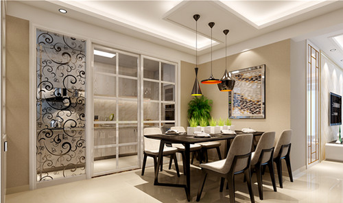 海棠家园130平米现代简约风格设计案例