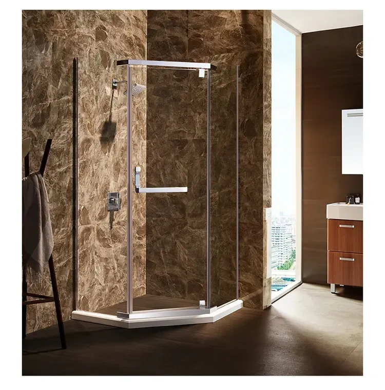 摩恩波士顿钻石型右外开淋浴房