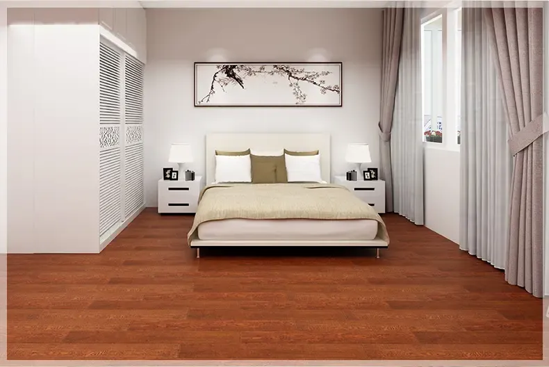 圣象新实木多层复合地板 咖啡馨语海棠木表层f4星质保20年na3168