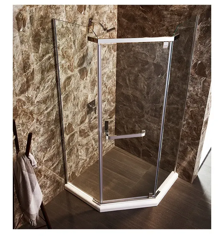 摩恩波士顿钻石型左外开淋浴房