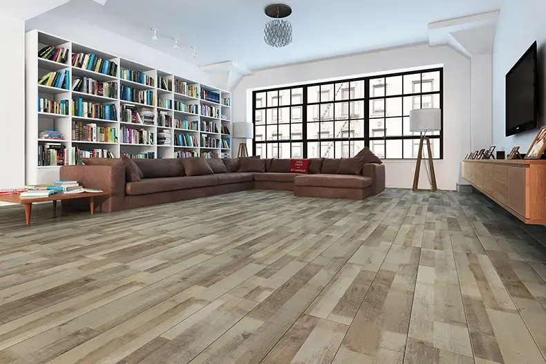 金鹰艾格双拼强化地板复合木地板地板耐磨防潮dq1605(06)