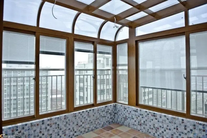 金凯盾门窗中空玻璃内置百叶窗帘 手动电动百叶门窗 断桥铝门窗