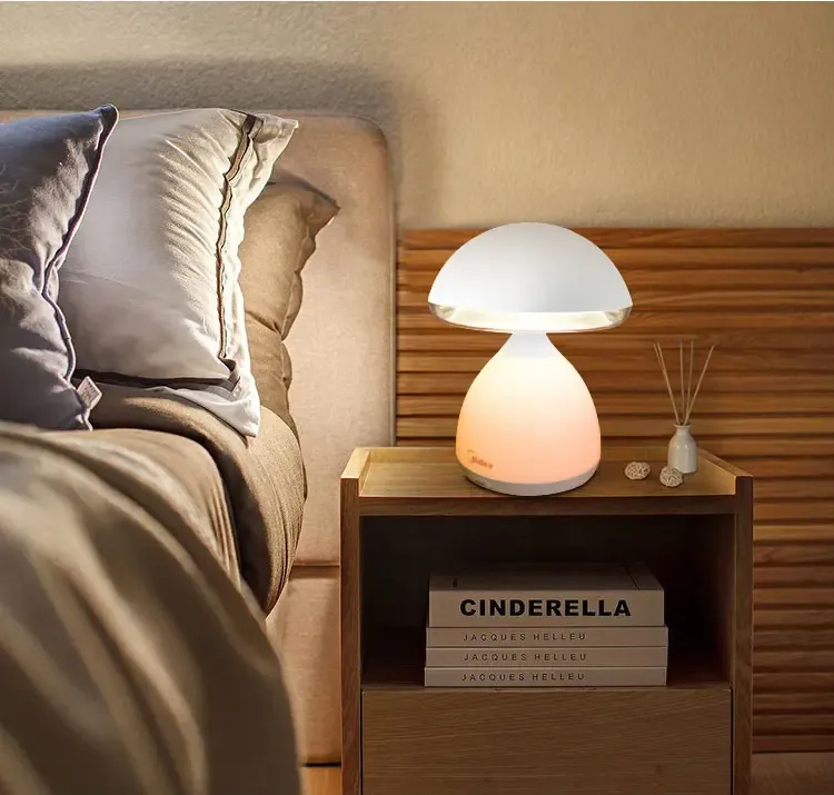 美的(midea) 床头灯 卧室台灯儿童护眼灯充电应急灯起夜喂奶小台灯