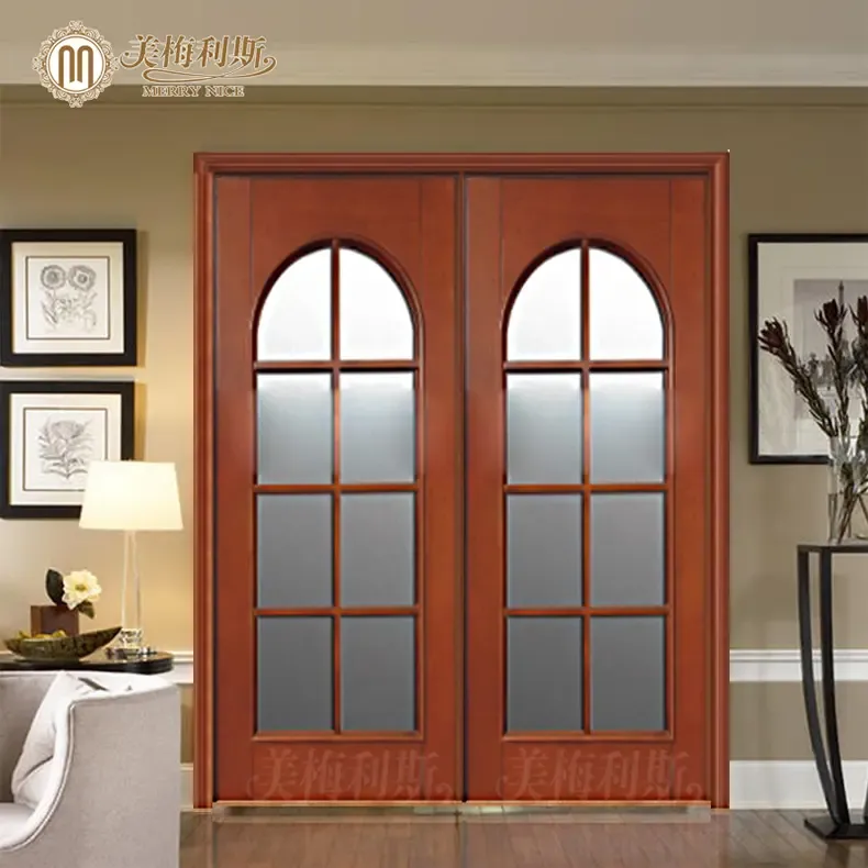 纯白双开移门木移门烤漆吊趟门推拉门厨房门阳台门书房玻璃门k98