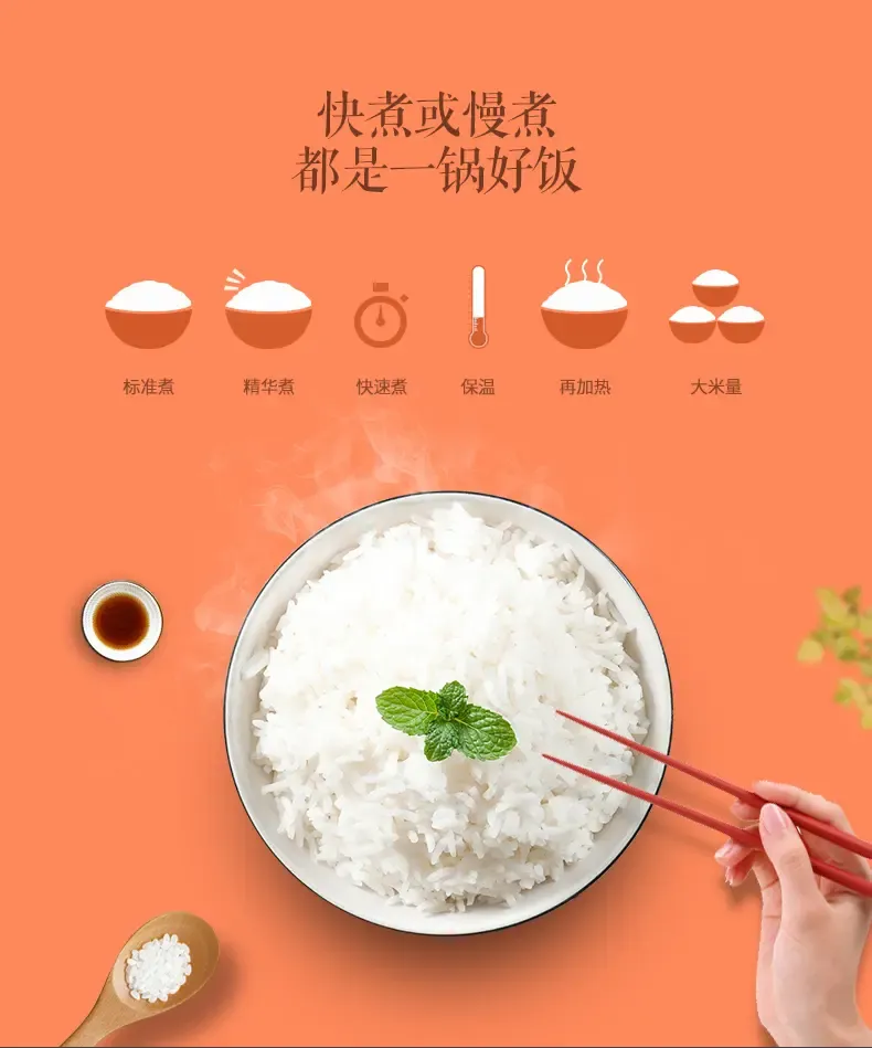 大松(tosot) 格力电饭煲4l升ih家用智能预约多功能电饭锅 gdcf-4001c