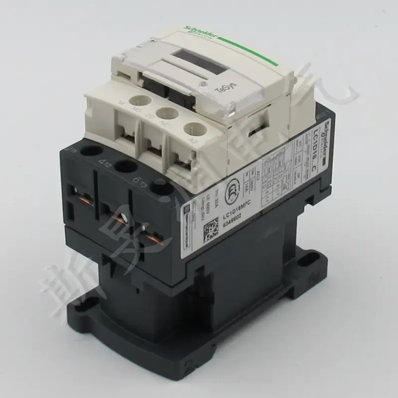 施耐德交流接触器lc1d18m7c 一常开一常闭lc1-d18m7c ac220v 18a 含17