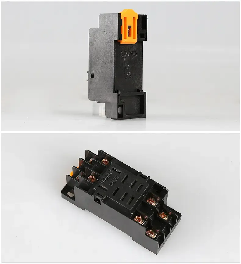 德力西电气 中间继电器 小型大电流继电器10a jqx-13f 2z座