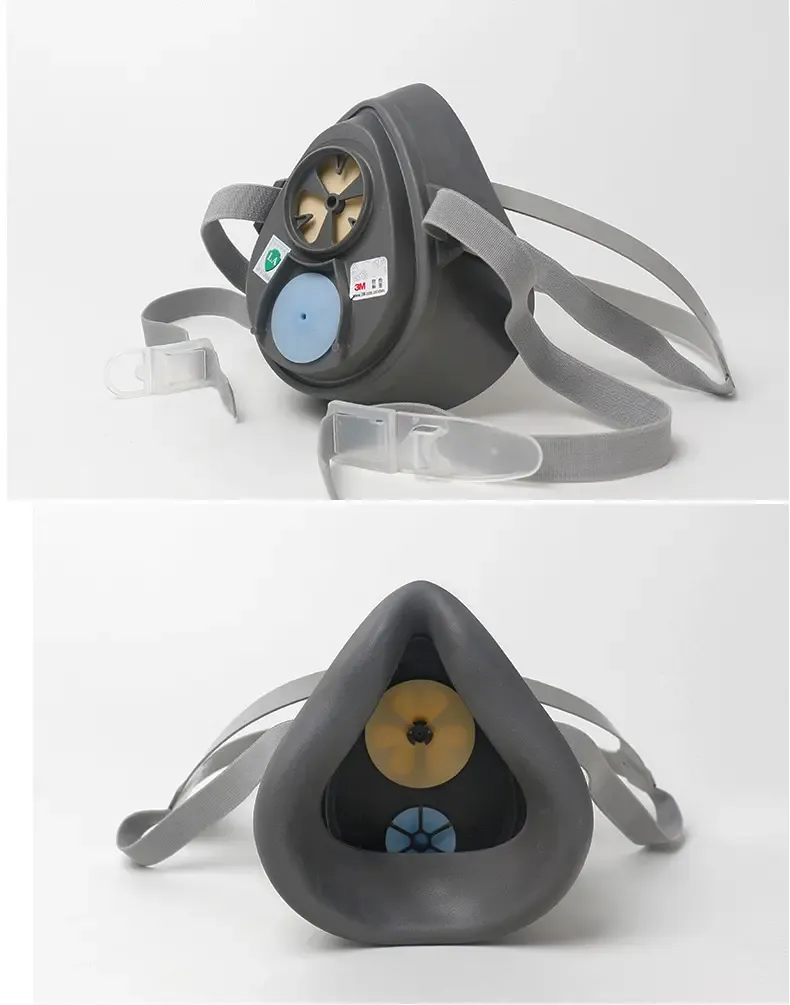 3200配3303cn滤毒盒防毒面具 喷漆化工防酸性气体有机蒸气面罩 3301cn