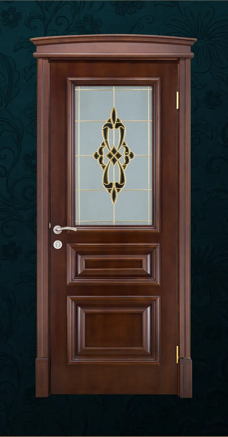 华鹤木门现代简约厨房门卫生间门白色静音门室内门套装门w-h202