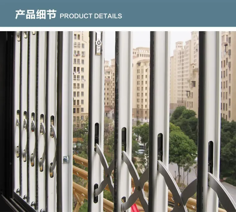 上海折叠式防盗门伸缩不锈钢移拉门窗室内隔断阳台推拉滑动门定制