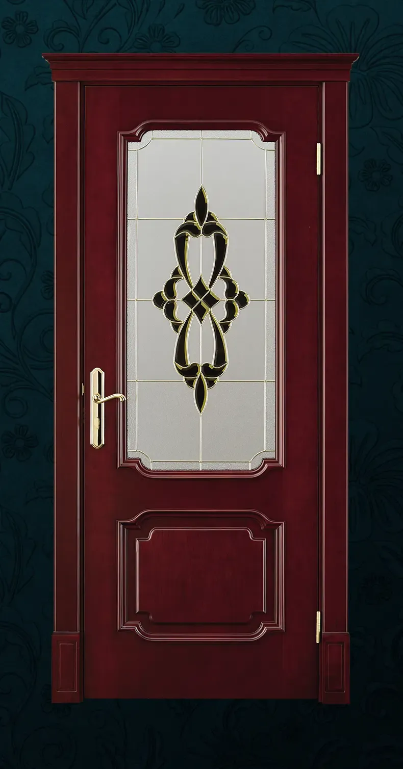 华鹤木门实木复合油漆门室内门厨房门卫生间门隔音门静音whx124