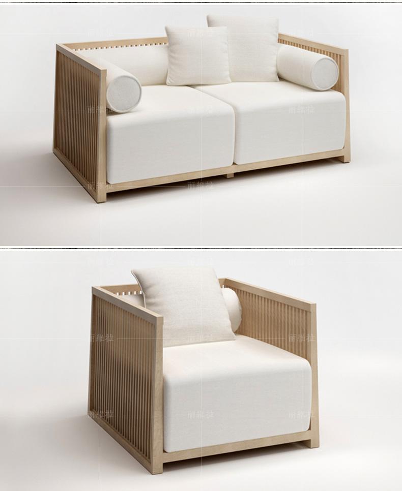 桦展多邦新中式实木沙发组合 客厅现代简约整装家具小户型沙发床